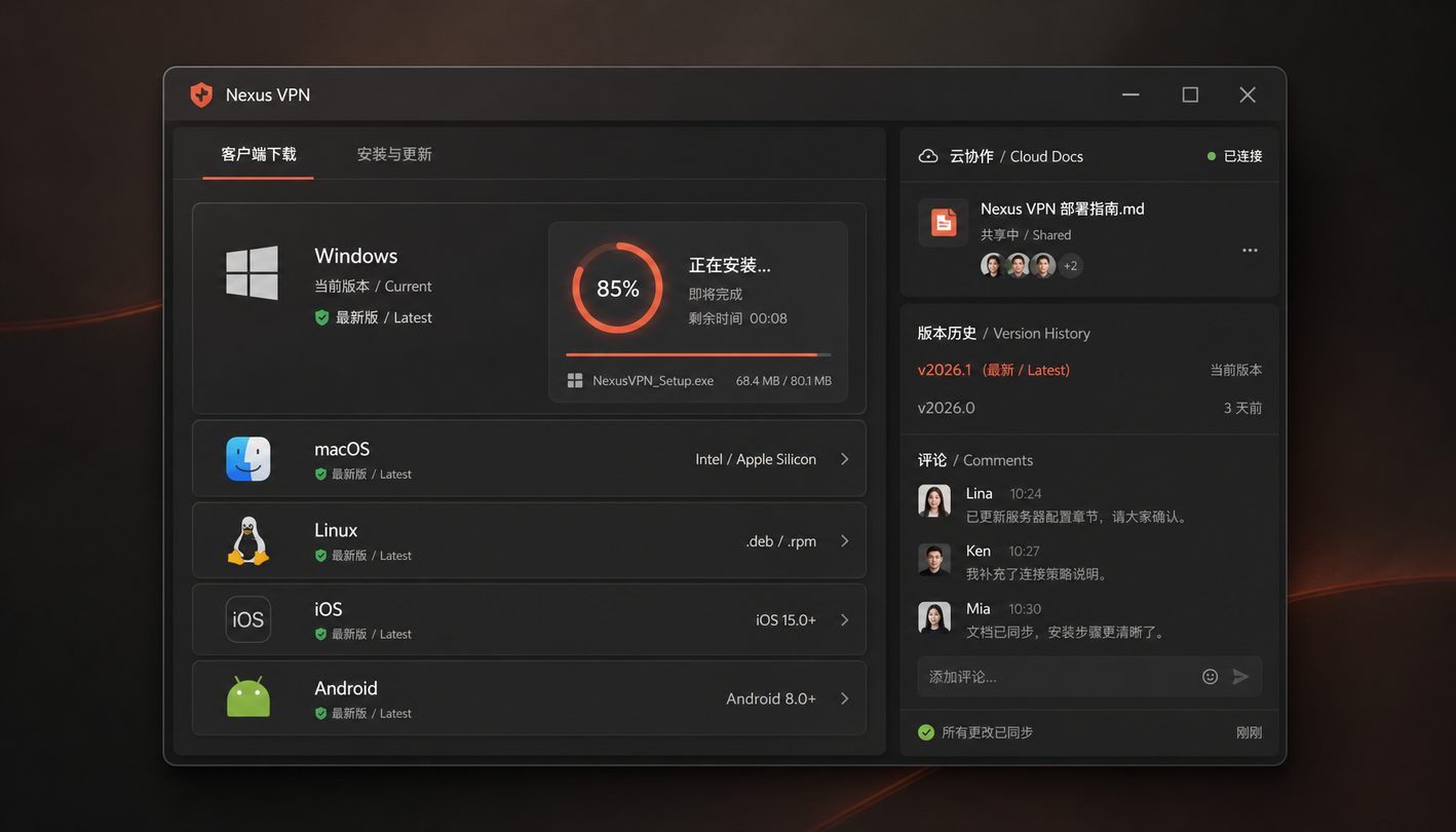 跨平台设备真实界面展示